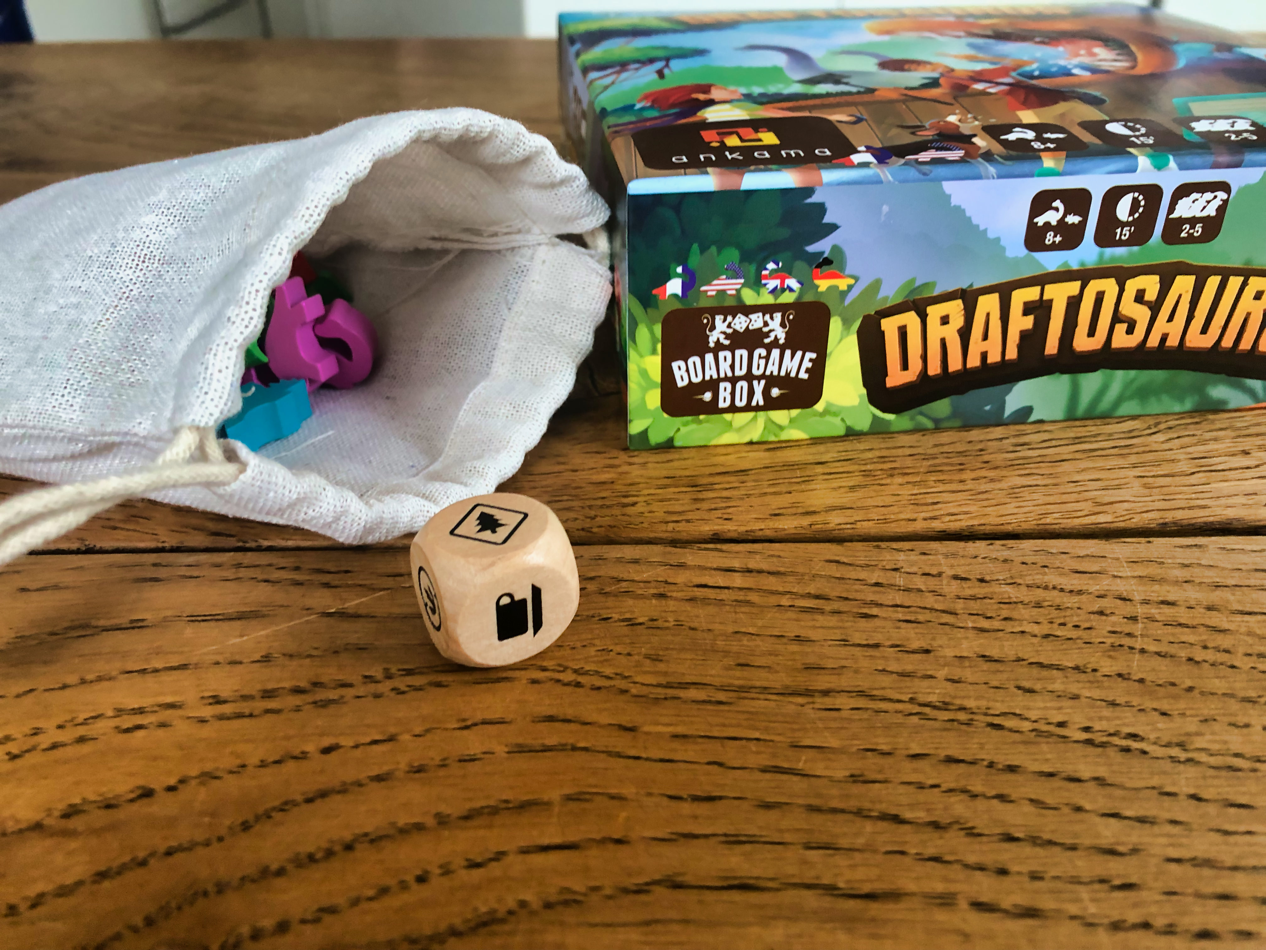 Board Game Box - Draftosaurus Party Game Dinosaurs